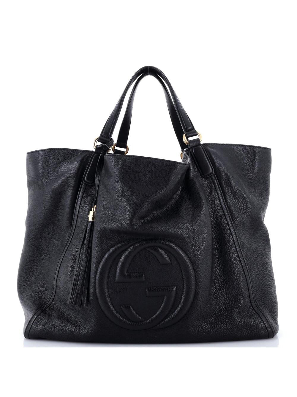 Gucci Soho Shoulder Bag Leather Large #374826G14B